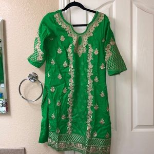 Beautiful Punjabi Suit💚 beautiful floral dupatta